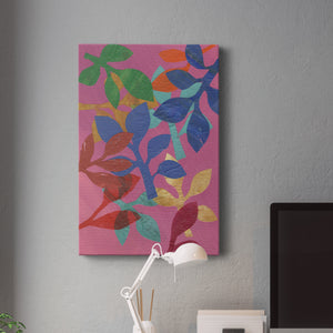 Vivid Stems II - Canvas Art Print