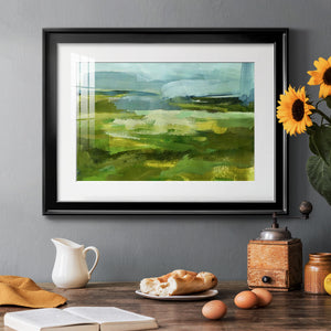 Emerald View I - Modern Framed Art Print