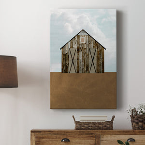 A Barn's Portrait III Premium Gallery Wrapped Canvas - Ready to Hang