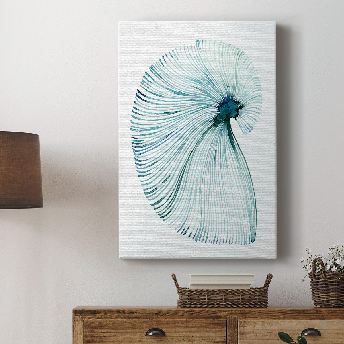 Eye of the Ocean II Premium Gallery Wrapped Canvas - Ready to Hang