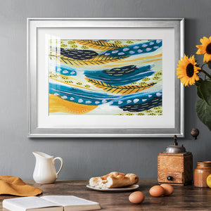 Feathery I - Modern Framed Art Print