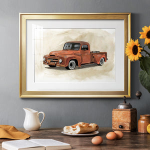 Pickup IV - Modern Framed Art Print