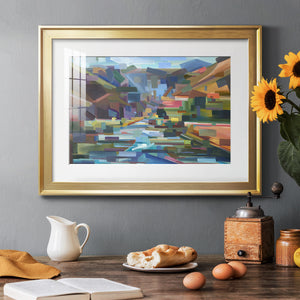 Pieces of Yakima Canyon Premium Framed Print - Ready to Hang