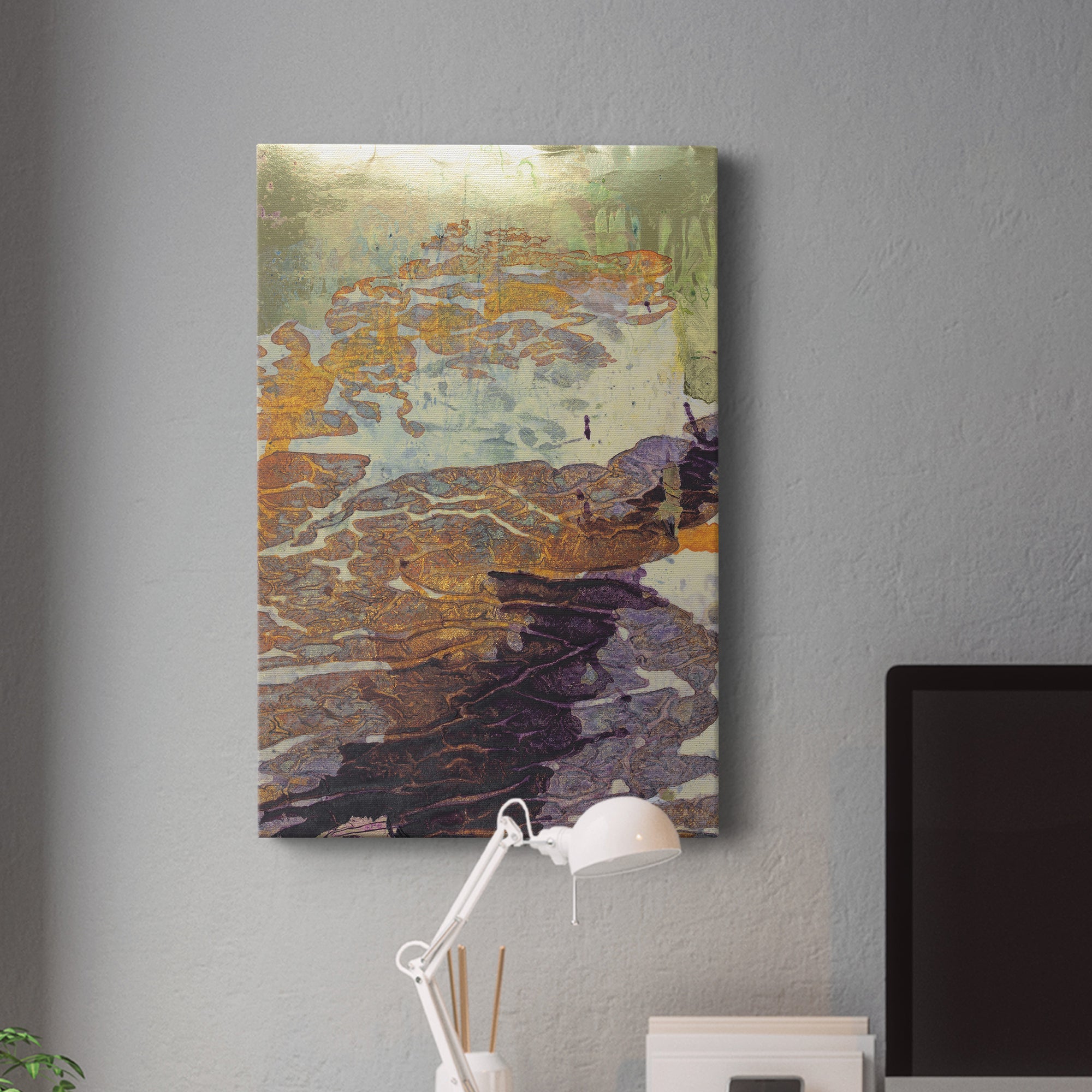 Monet's Landscape VII Premium Gallery Wrapped Canvas - Ready to Hang