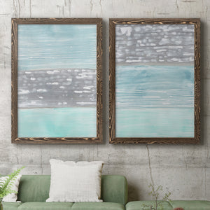 Hydrusphere I - Barnwood Framed Canvas Set