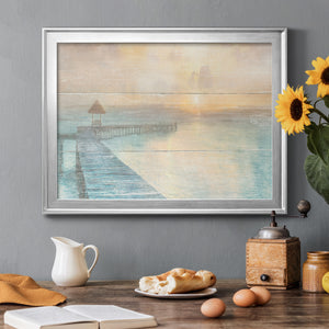 Gather at the Beach Premium Classic Framed Canvas - Ready to Hang