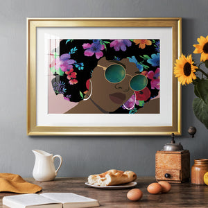 Butterfly Diva II - Modern Framed Art Print