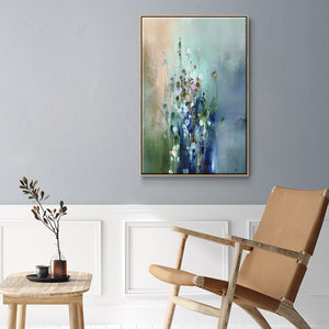 Current Air II - Framed Premium Gallery Wrapped Canvas L Frame - Ready to Hang