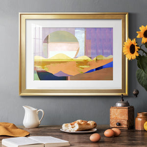 Pink Paint - Modern Framed Art Print