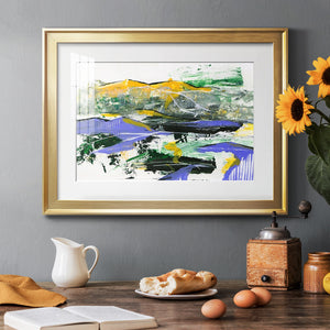 Silent Mountain III - Modern Framed Art Print