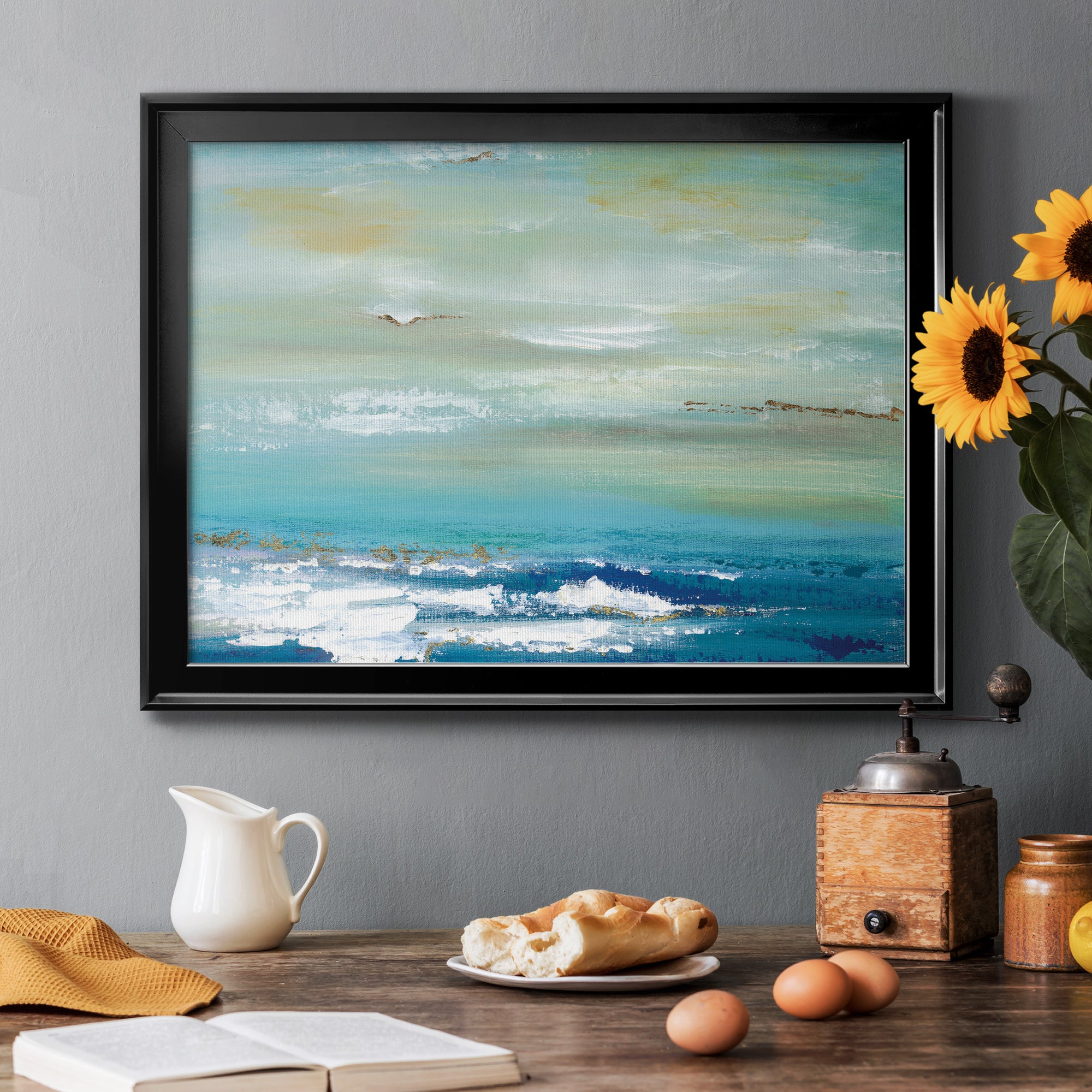 Distant Horizon Premium Classic Framed Canvas - Ready to Hang