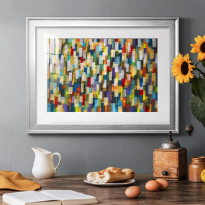 Confetti II - Modern Framed Art Print