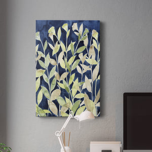 Indigo Blooming Night I - Canvas Art Print