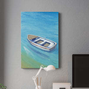 Anchored Dingy I - Canvas Art Print