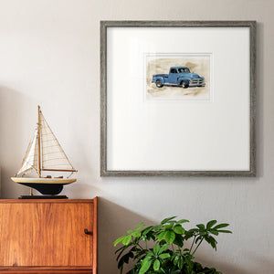 Pickup I Premium Framed Print Double Matboard