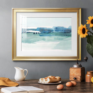 Ultramarine Vista I - Modern Framed Art Print