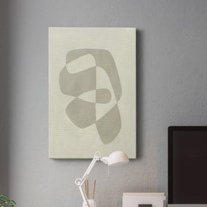 Soft Shape I Premium Gallery Wrapped Canvas - Ready to Hang