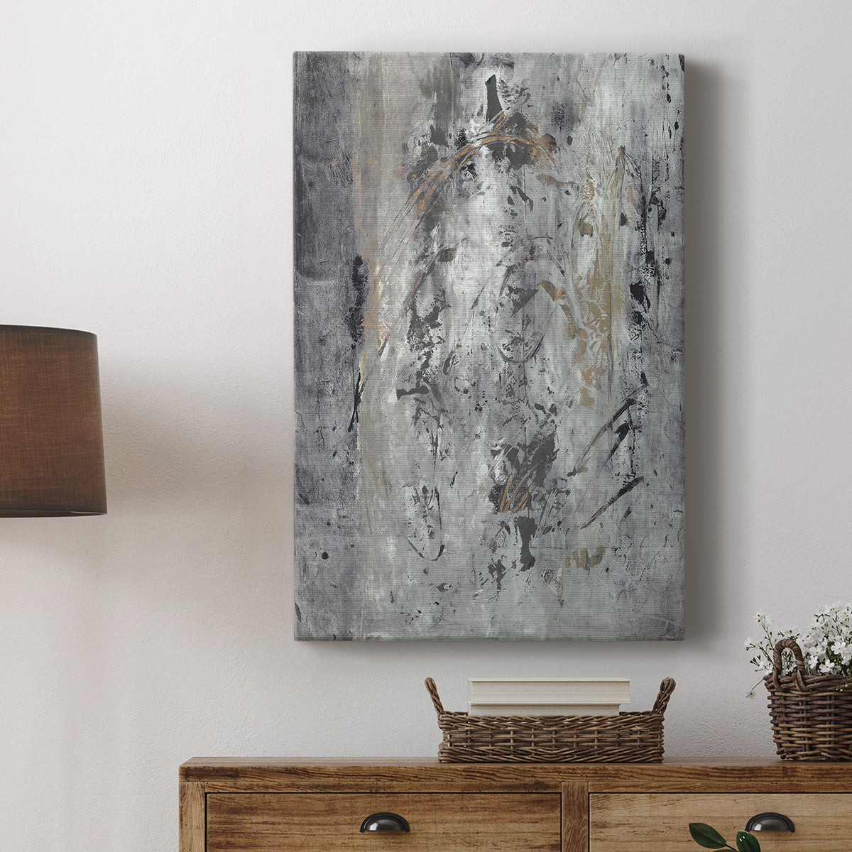Ancient Marks II Premium Gallery Wrapped Canvas - Ready to Hang