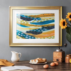 Feathery III - Modern Framed Art Print