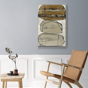 Dim Sum I - Framed Premium Gallery Wrapped Canvas L Frame - Ready to Hang