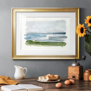 Coastline Splash II - Modern Framed Art Print