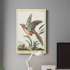 Pastel Birds IV Premium Gallery Wrapped Canvas - Ready to Hang