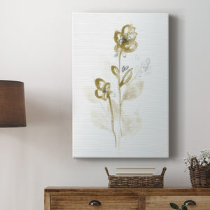 Bronze Spray III Premium Gallery Wrapped Canvas - Ready to Hang