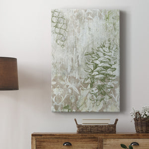 Pinecone Fresco II Premium Gallery Wrapped Canvas - Ready to Hang