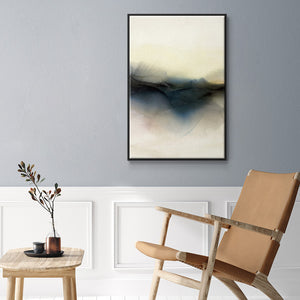 Continuum I - Framed Premium Gallery Wrapped Canvas L Frame - Ready to Hang