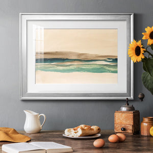 Layered Horizon I - Modern Framed Art Print