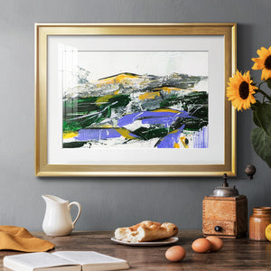 Silent Mountain II - Modern Framed Art Print