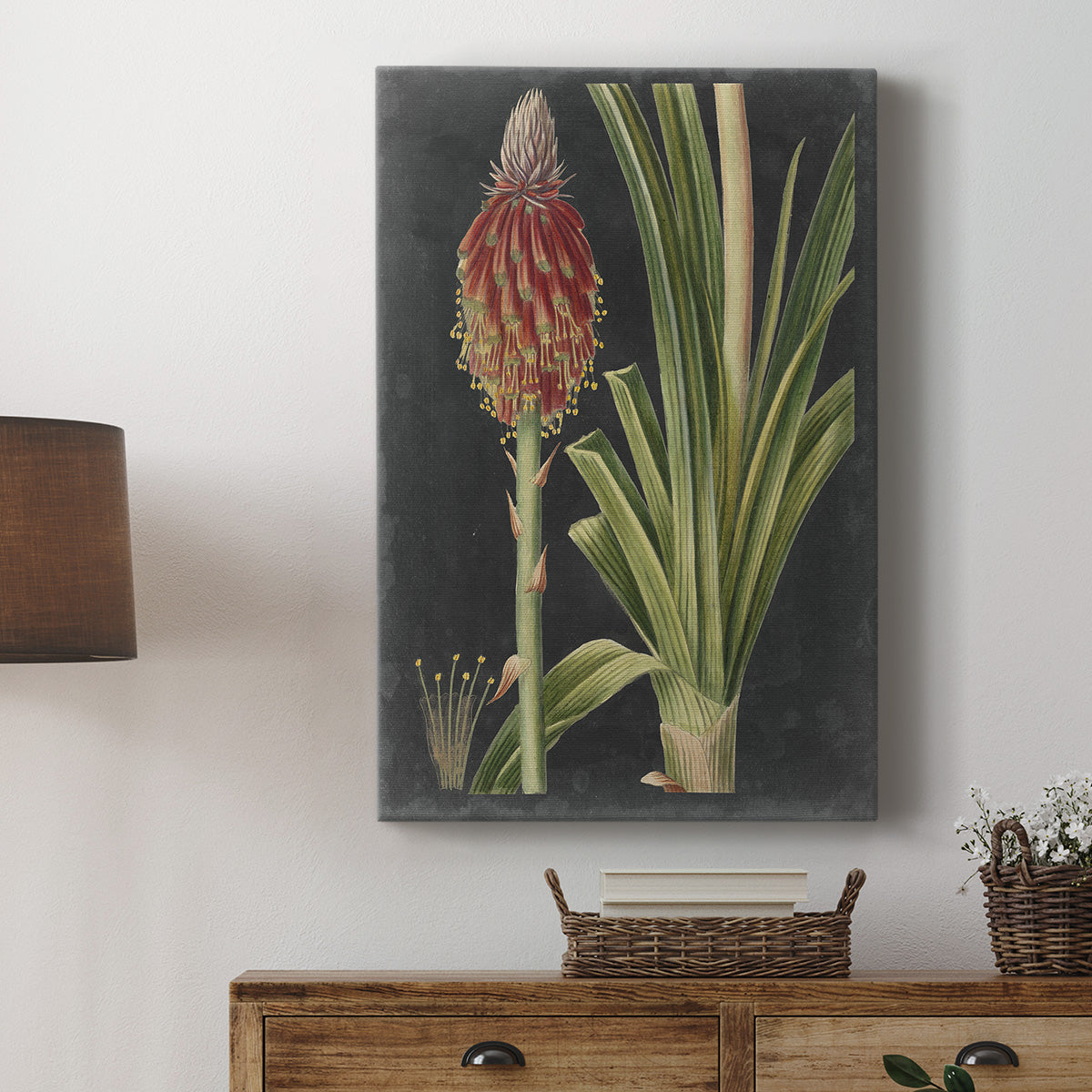 Dramatic Tropicals IV Premium Gallery Wrapped Canvas - Ready to Hang