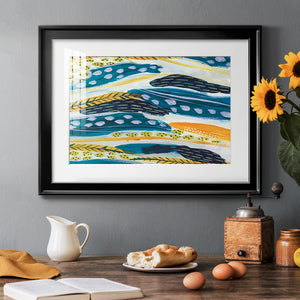 Feathery IV - Modern Framed Art Print