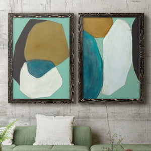 Boulder I - Barnwood Framed Canvas Set