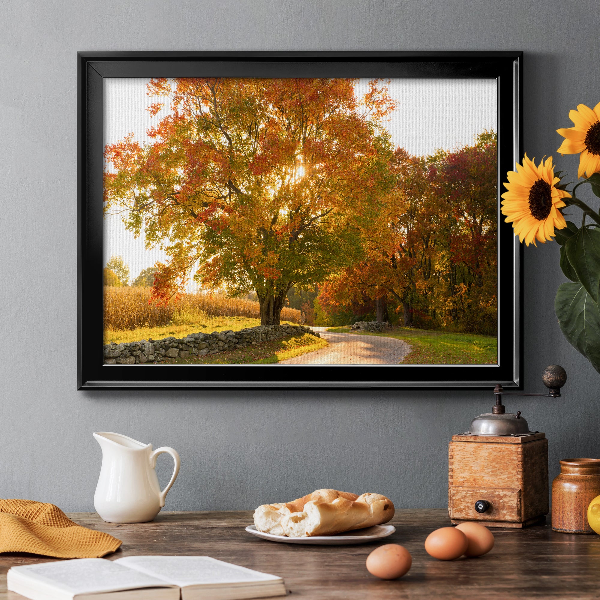 Maple Tree Drive Premium Classic Framed Canvas - Ready to Hang