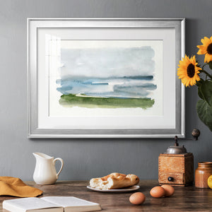 Coastline Splash II - Modern Framed Art Print