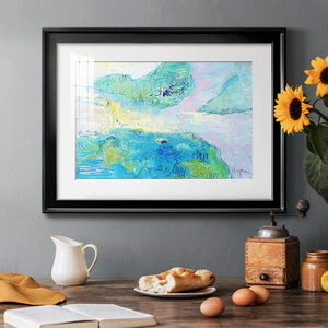 Smooth Sailing in the Heartland - Modern Framed Art Print