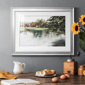 Upon Reflection - Modern Framed Art Print