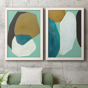 Boulder I - Barnwood Framed Canvas Set