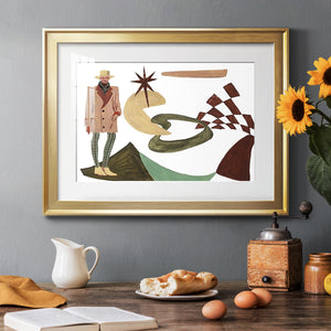 Vintage Vibes IV - Modern Framed Art Print