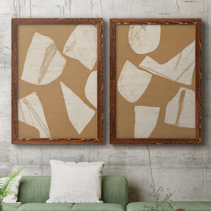 Piecemeal I - Premium Framed Canvas 2 Piece Set - Ready to Hang