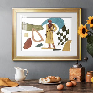 Vintage Vibes III - Modern Framed Art Print