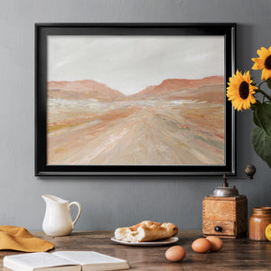 Road To Sedona - Modern Framed Canvas Print