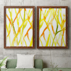 Runnel III - Barnwood Framed Canvas Set