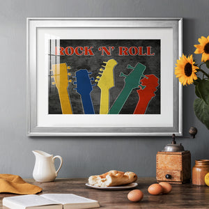 Rock and Roll - Modern Framed Art Print