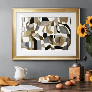 Circle Game - Modern Framed Art Print