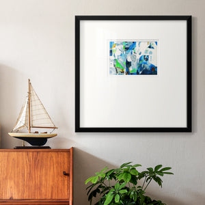 Down the Rapids Premium Framed Print Double Matboard