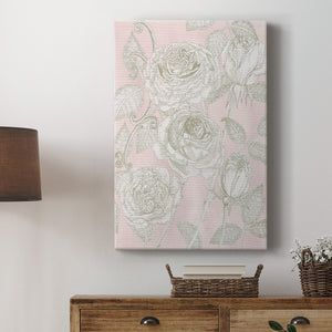 Blooming Roses I Premium Gallery Wrapped Canvas - Ready to Hang