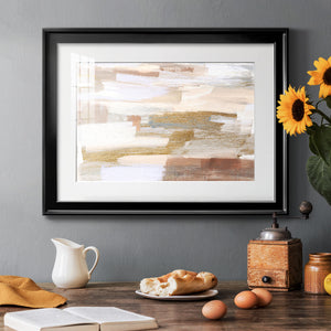 Gold Quartz II - Modern Framed Art Print