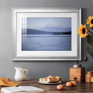 Blue Serenity - Modern Framed Art Print